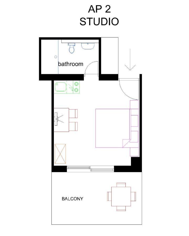 Apartments Bogdanic Krk I Кърк Екстериор снимка
